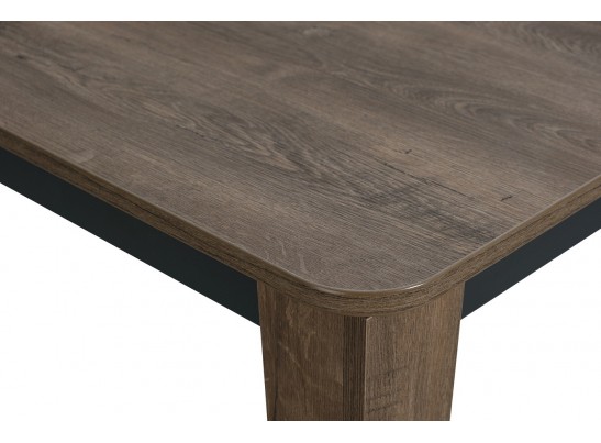 Стол EDWIN Дуб Канзас-Графит / Дуб Канзас в Кургане