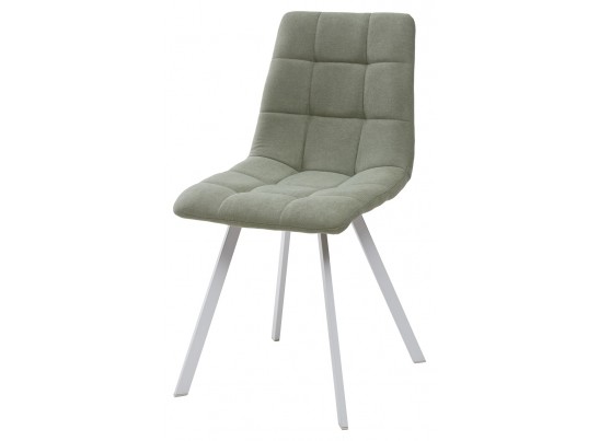 Стул CHILLI SQUARE UF860-11B мятный, ткань/ белый каркас в Кургане