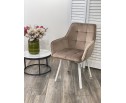 Стул MAVERICK 360 град. поворот. BLUVEL-40 BEIGE/ белый каркас, в Кургане