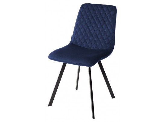 Стул DAIQUIRI BLUVEL-86 NAVY BLUE, велюр в Кургане