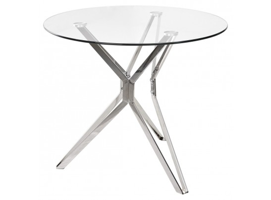 Стол RIGA D90 прозрачный в Кургане