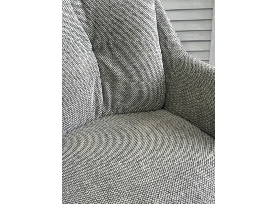 Стул DORE Garna-018 серый, ткань / черный каркас, ®DISAUR в Кургане