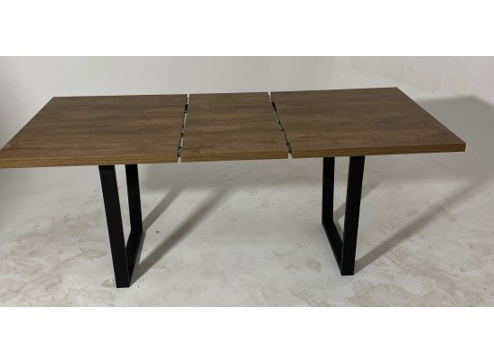 Стол ЛОФТ 138 Дуб Канзас/ Черный в Кургане