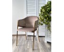 Стул DILL BLUVEL-40 BEIGE, велюр/ золотой каркас в Кургане