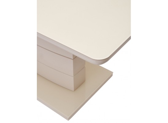 Стол ALTA 120 BEIGE / супер бежевое глянцевое стекло в Кургане