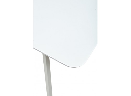 Стол ARUBA 160 WHITE/cупер белое глянцевое стекло в Кургане