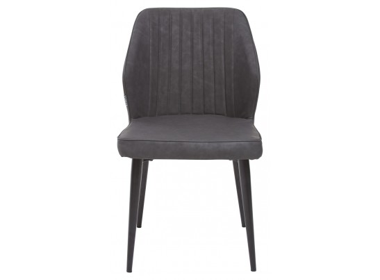 Стул SEATTLE RU-07 серая сталь, экокожа / черный каркас в Кургане