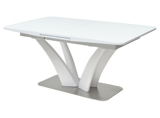 Стол FREYA 160 WHITE GLASS белый глянец в Кургане