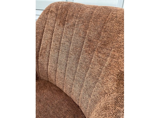 Стул BRANDY WZ2042-08 бронзовый фактурный велюр/ черный каркас в Кургане