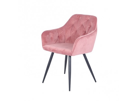 Стул PERU BLUVEL-52 PINK, велюр в Кургане