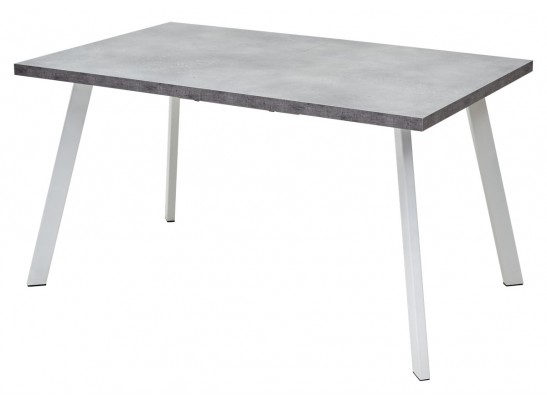Стол BRICK M 140 Бетон Портленд/ Белый в Кургане