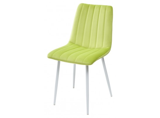 Стул DUBLIN G108-26 стебелек перца, велюр / белый каркас в Кургане