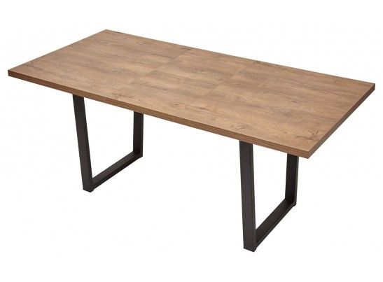 Стол ЛОФТ 138 Дуб Канзас/ Черный в Кургане