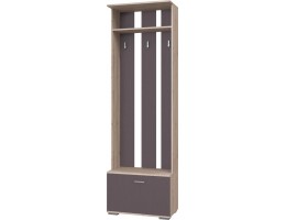 Шкаф-вешалка модуль 2 Имидж Дуб Бонифаций/Вольфрам